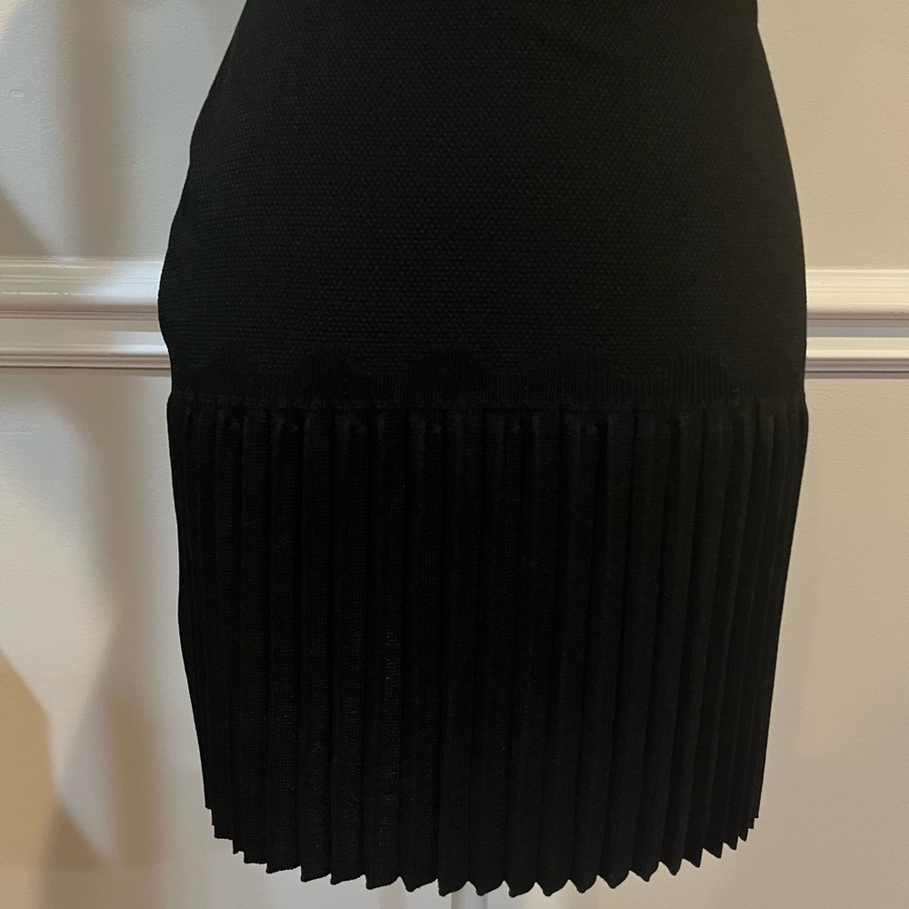 Aqua little black swirl dress - Picture 5 of 16